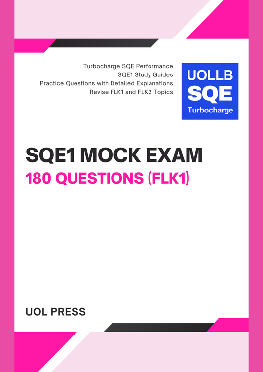 SQE1 Mock Exam (FLK1)
