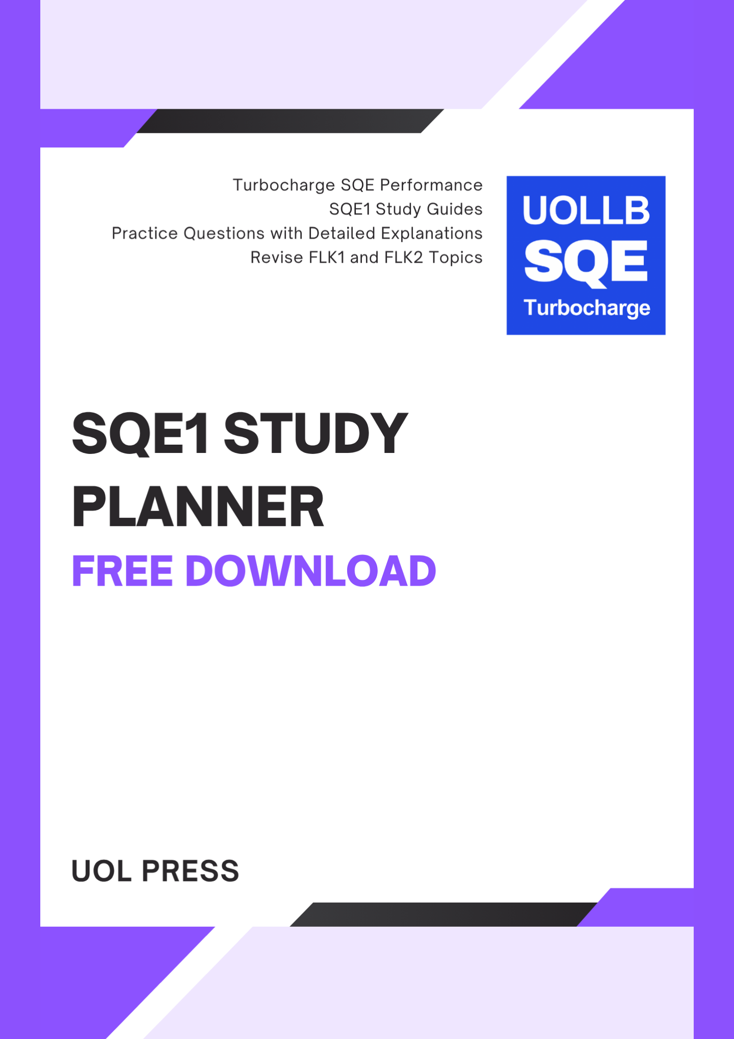 SQE1 Study Planner