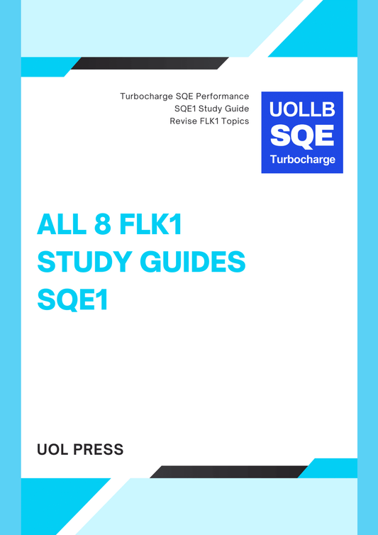 All 8 FLK1 Study Guides for SQE1