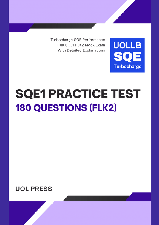 SQE1 Practice Test FLK2