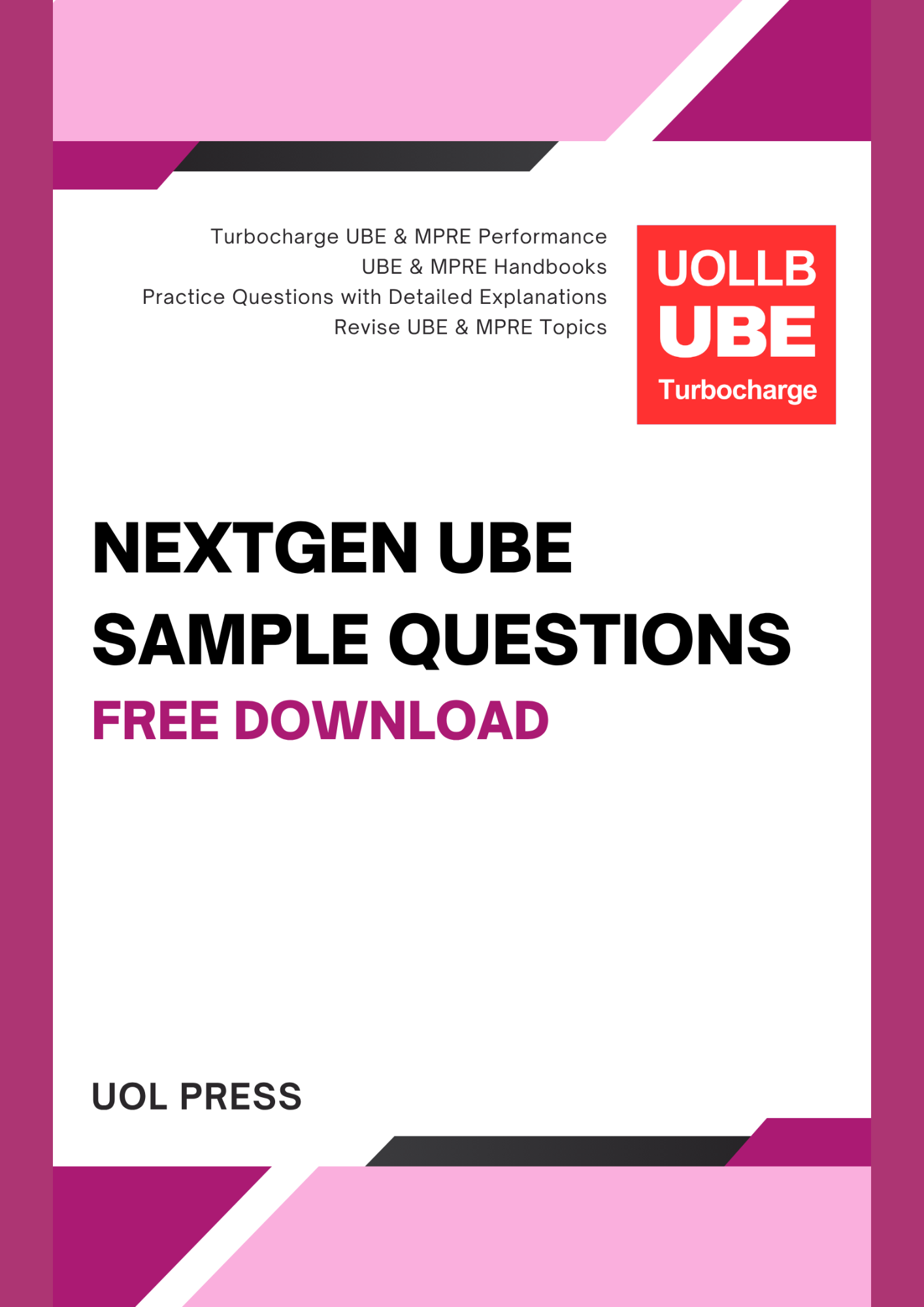 NextGen UBE Sample Questions (Free Download) – UOLLB®