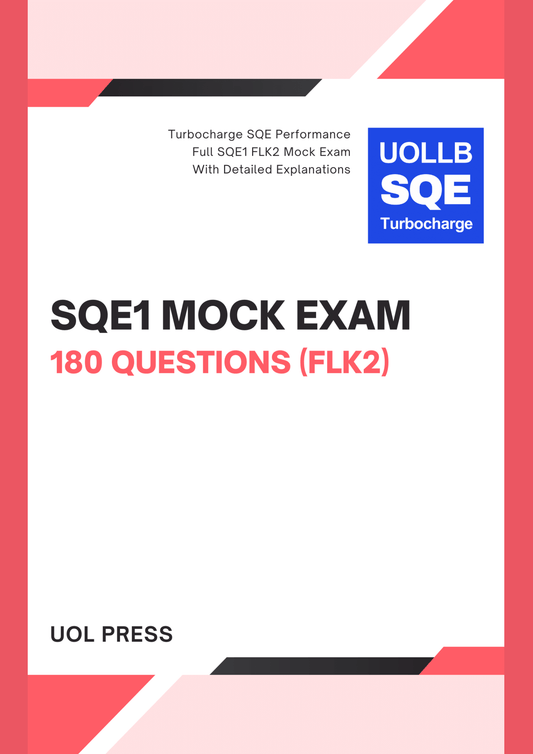 SQE1 Mock Exam (FLK2)