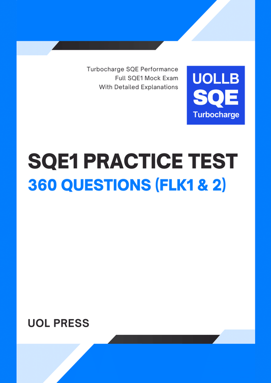 SQE1 Practice Test